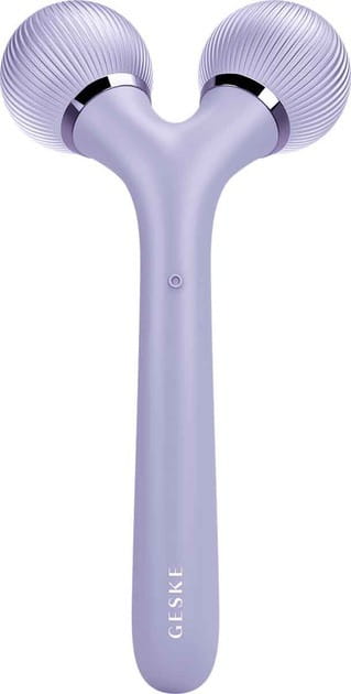 Електронний звуковий ролик для обличчя і тіла Geske Sonic Facial & Body Roller 4 в 1 Purple (GK000041PL01)