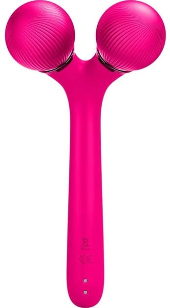 Електронний звуковий ролик для обличчя і тіла Geske Sonic Facial & Body Roller 4 в 1 Magenta (GK000041MG01)