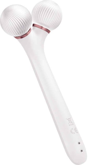 Электронный звуковой ролик для лица Geske Sonic Facial Roller 4 в 1 Starlight (GK000040SL01)