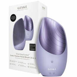 Электронная звуковая термо щетка для лица Geske Sonic Thermo Facial Brush 6 в 1 Purple (GK000007PL01)
