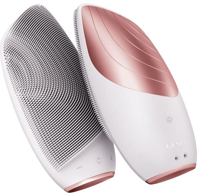 Электронная звуковая термо щетка для лица Geske Sonic Thermo Facial Brush 6 в 1 Starlight (GK000007SL01)