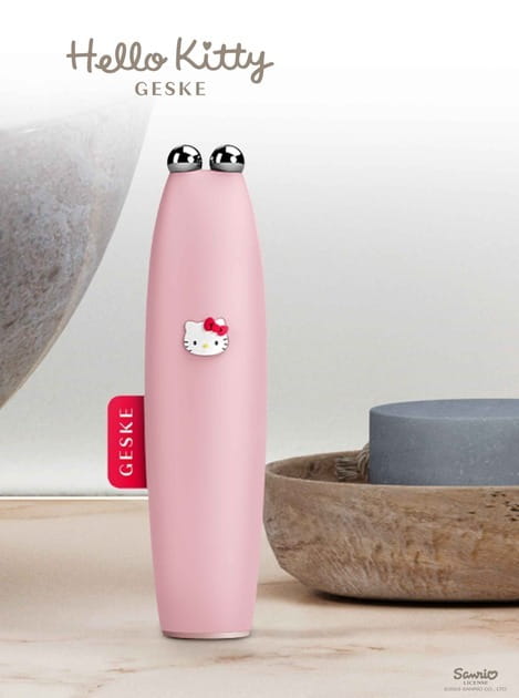 Мікрострумова ручка для підтяжки обиччя Geske MicroCurrent Face-Lift Pen 6 в 1 by Hello Kitty Pink (HK000014PI01)