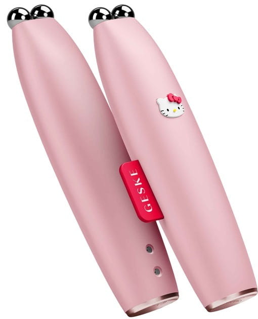 Мікрострумова ручка для підтяжки обиччя Geske MicroCurrent Face-Lift Pen 6 в 1 by Hello Kitty Pink (HK000014PI01)