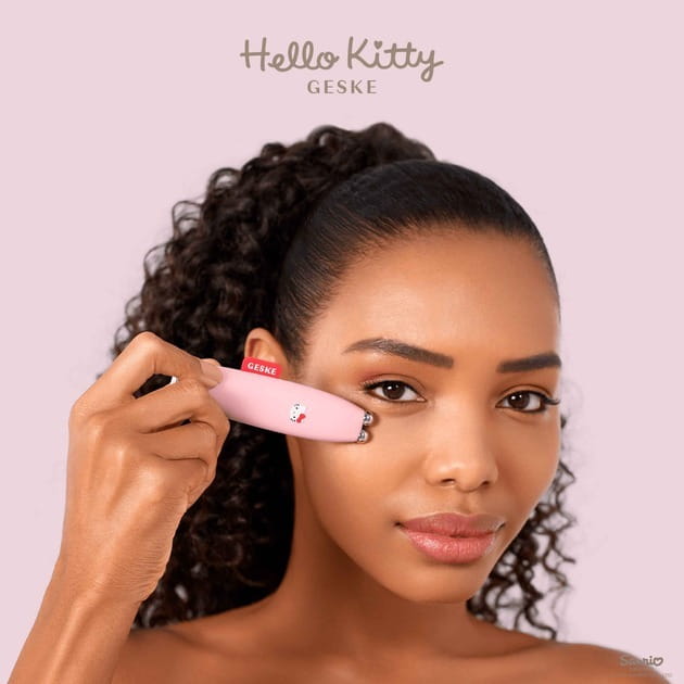 Мікрострумова ручка для підтяжки обиччя Geske MicroCurrent Face-Lift Pen 6 в 1 by Hello Kitty Pink (HK000014PI01)