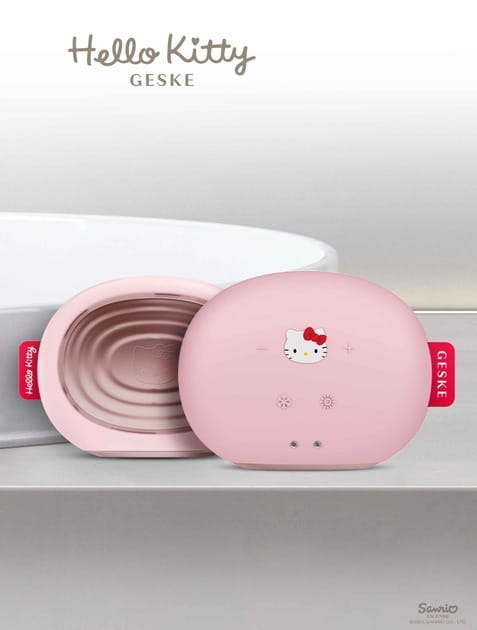 Звуковая маска тепло и холод Geske Sonic Warm & Cool Mask 8 в 1 by Hello Kitty Pink (HK000056PI01)