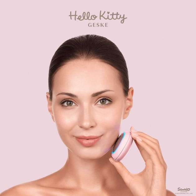 Звуковая маска тепло и холод Geske Sonic Warm & Cool Mask 8 в 1 by Hello Kitty Pink (HK000056PI01)