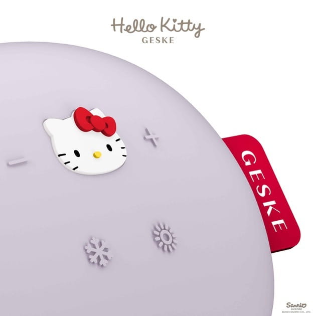 Звукова маска тепло та холод Geske Sonic Warm & Cool Mask 8 в 1 by Hello Kitty Purple (HK000056PU01)