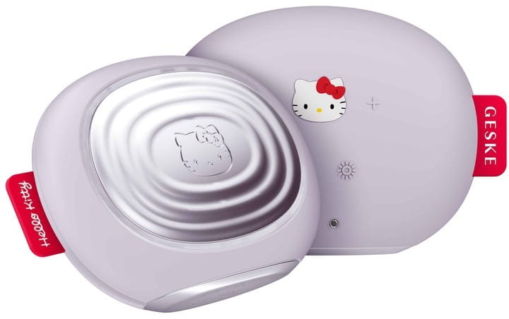 Звукова маска тепло та холод Geske Sonic Warm & Cool Mask 8 в 1 by Hello Kitty Purple (HK000056PU01)