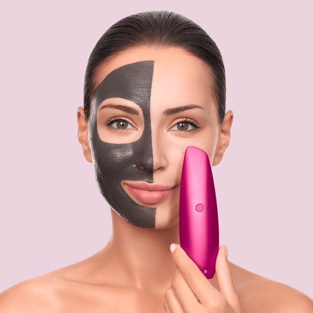 Безконтактна магнітна пілінг маска Geske Touchless Magnetic Peeling Mask 5 в 1 Magenta (GK000005MG01)