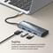 Фото - Док-станція ColorWay USB-C 5-в-1 Type C PD 100W/USB3.0х3/HDMI 4К (CW-HUB01) | click.ua
