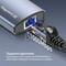 Фото - Док-станция СolorWay USB-C 6-в-1 Type C PD 100W/USB3.0х3/HDMI 4К/RJ45 (CW-HUB02) | click.ua