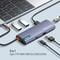 Фото - Док-станція СolorWay USB-C 6-в-1 Type C PD 100W/USB3.0х3/USB2.0/RJ45 (CW-HUB03) | click.ua
