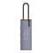 Фото - Док-станція СolorWay USB-C 6-в-1 Type C PD 100W/USB3.0х3/USB2.0/RJ45 (CW-HUB03) | click.ua