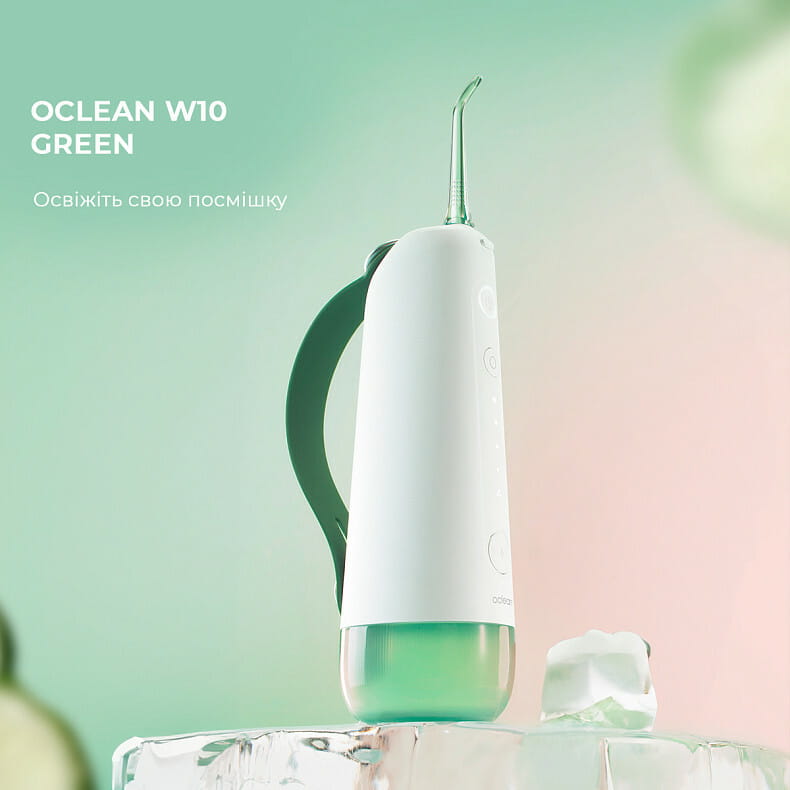 Ирригатор Oclean W10 Green (6970810555745)