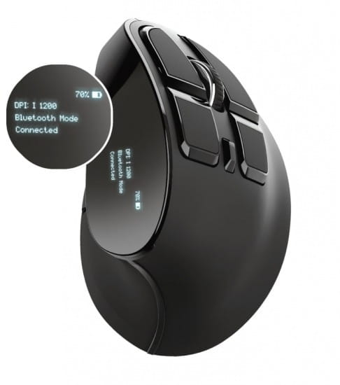 Миша Bluetooth Trust Voxx Rechargeable Ergonomic Black (23731_TRUST)