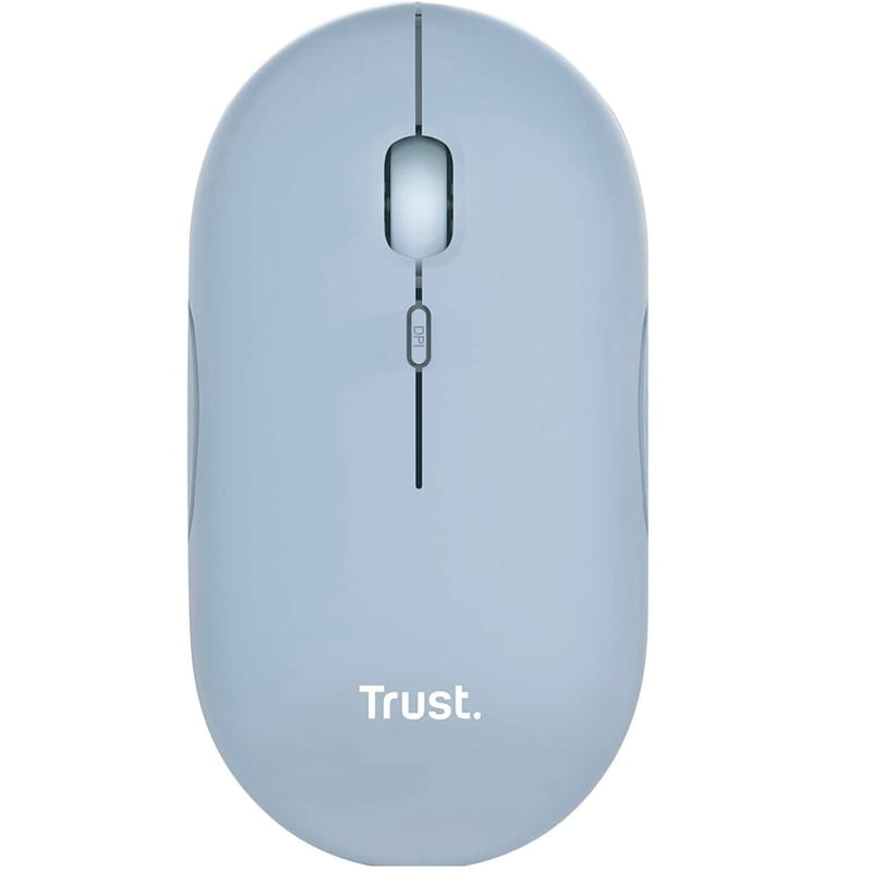 Миша бездротова Trust Puck Rechargeable Blue (24126)
