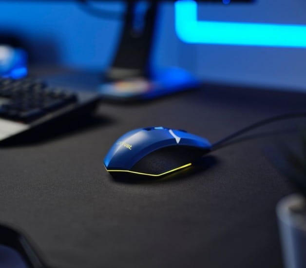 Миша Trust GXT 109 Felox Blue (25067)