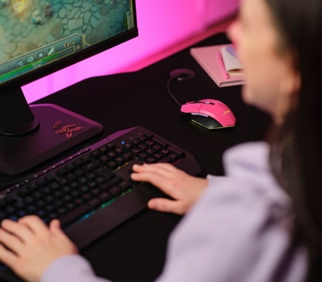 Купить Мышь Trust GXT 109 Felox Pink (25068) Мышь Trust GXT 109 Felox Pink (25068)