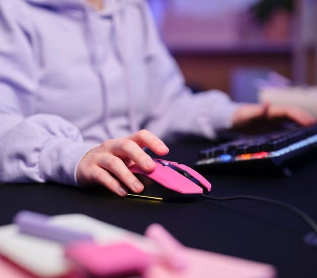Миша Trust GXT 109 Felox Pink (25068)