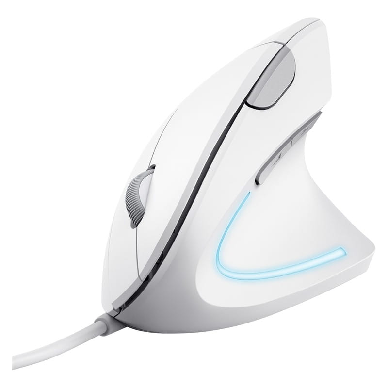 Миша Trust Verto Ergonomic White (25133)