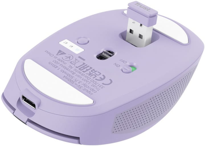 Миша Bluetooth Trust Ozaa Compact Multi-Device Purple (25384_TRUST)