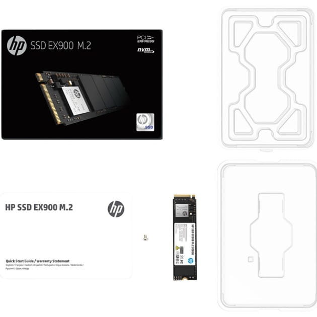 Накопитель SSD  250Gb HP EX900 M.2 2280 3D NAND (2YY43AA)