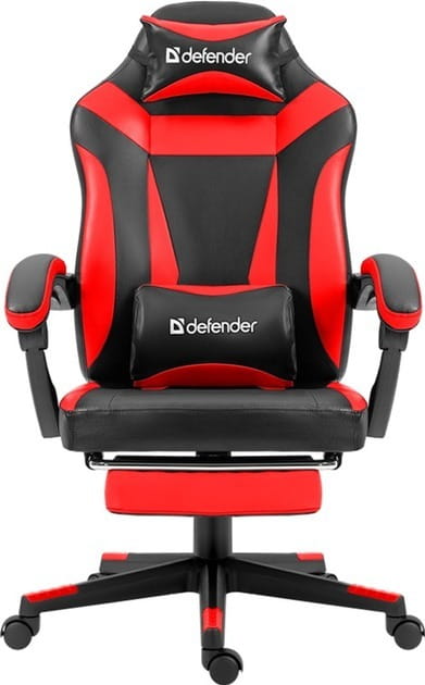 Кресло для геймеров Defender Cruiser Black/Red (64344)