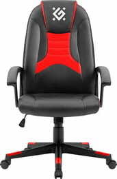 Кресло для геймеров Defender Shark Black/Red (64348)
