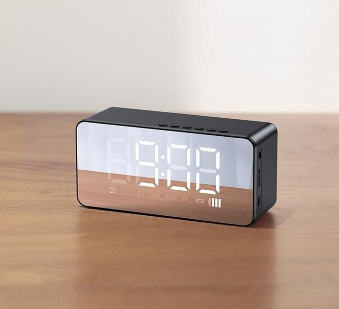 Настольные часы Usams US-YX007 Multi-functional Alarm Clock Black (YX7LY01)