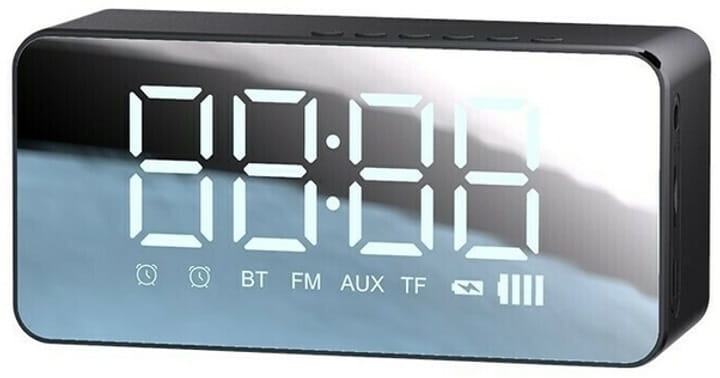 Настольные часы Usams US-YX007 Multi-functional Alarm Clock Black (YX7LY01)