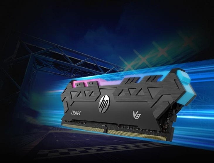 Модуль памяти DDR4 8GB/3000 HP V8 RGB (7EH82AA)