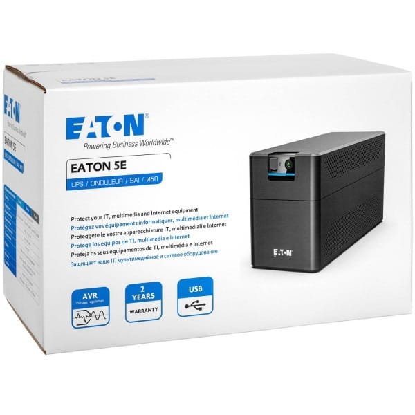 Джерело безперебійного живлення Eaton 5E G2, 1200VA/660W, USB (5E1200UD)