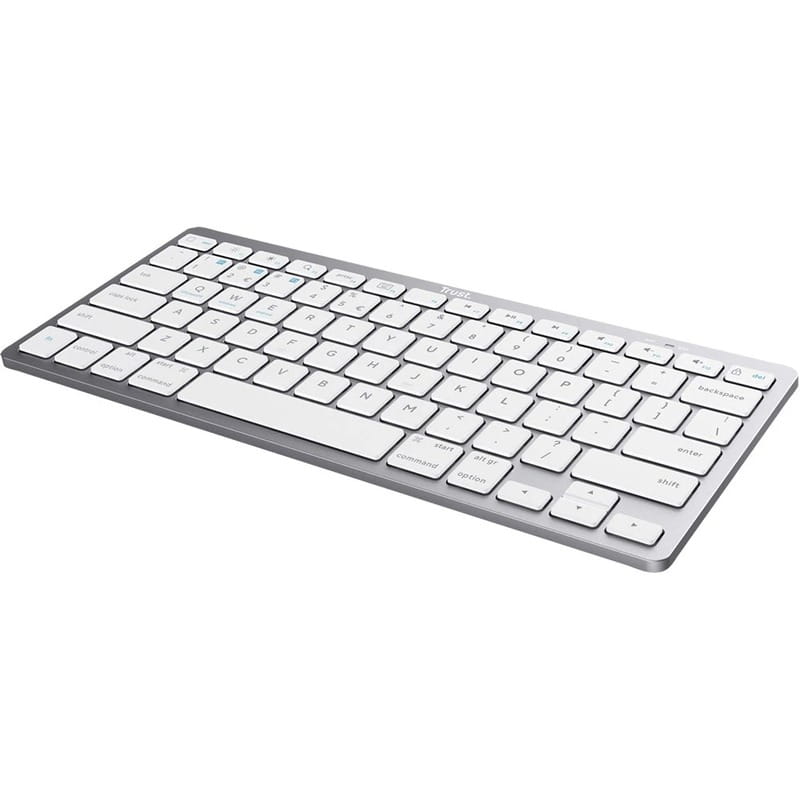 Клавіатура бездротова Trust Bluetooth Basics White (25486)