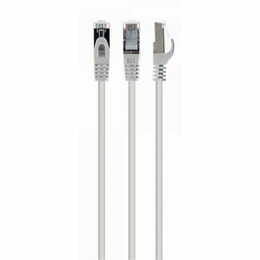 Патч-корд S/FTP Cablexpert (PP6A-LSZHCU-W-20M) cat.6a, литий, 50u "штекер із засувкою, 20м, білий