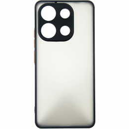 Чeхол-накладка Dengos Matt для Xiaomi Redmi Note 13 4G Black (DG-TPU-MATT-140)