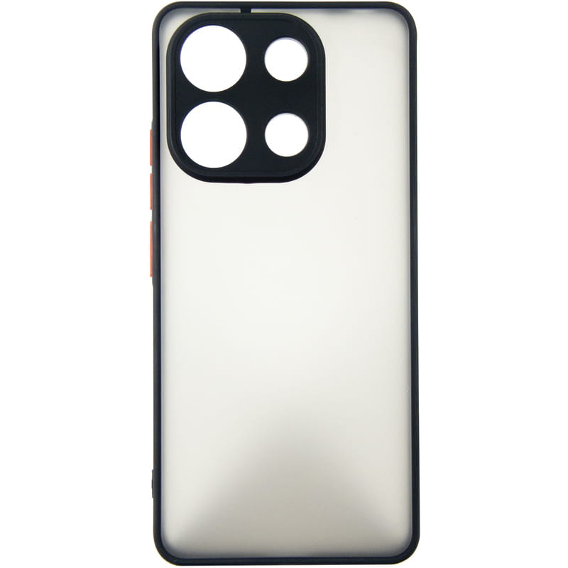 Чeхол-накладка Dengos Matt для Xiaomi Redmi Note 13 4G Black (DG-TPU-MATT-140)