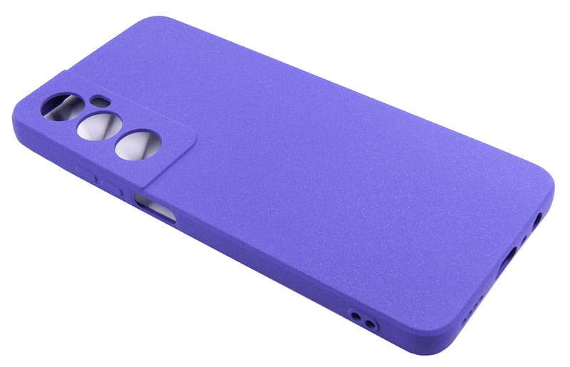 Чeхол-накладка Dengos Carbon для Realme C65 Violet (DG-TPU-CRBN-198)