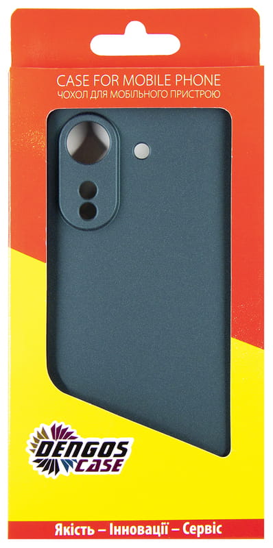 Чeхол-накладка Dengos Soft для Xiaomi Redmi 13C Green (DG-TPU-SOFT-39)