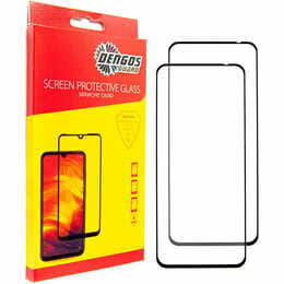 Защитное стекло Dengos для Xiaomi Redmi 13 4G Black Full Glue (DG-TG2P-41)