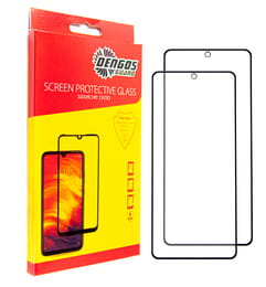 Защитное стекло Dengos для Oppo A60 Black Full Glue (DG-TG2P-54)