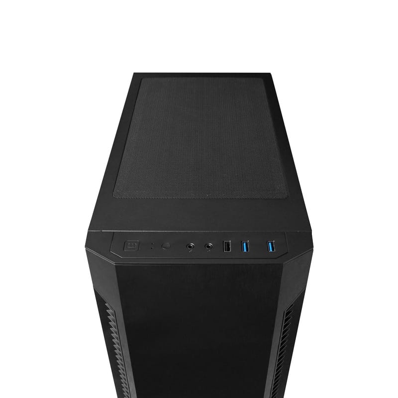 Корпус Chieftec Elox Black (AS-01B-OP) Без БЖ