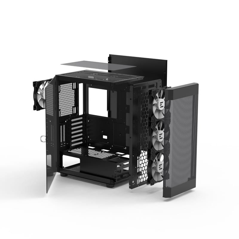 Корпус Zalman I4 TG Black (I4TGBLACK) без БП