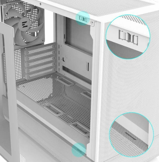 Корпус Zalman P30 Air White без БЖ