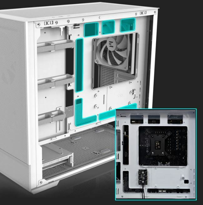 Корпус Zalman P30 Air White без БЖ