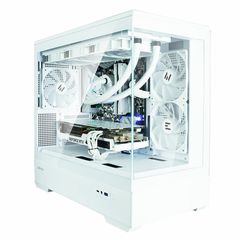 Корпус Zalman P30 White (P30WHITE) без БЖ