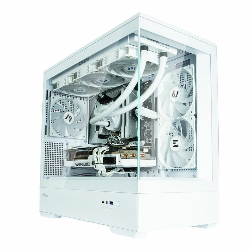 Корпус Zalman P30 White (P30WHITE) без БЖ