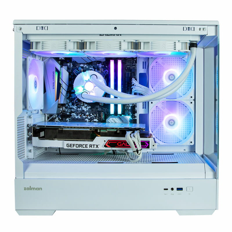 Корпус Zalman P30 White (P30WHITE) без БЖ