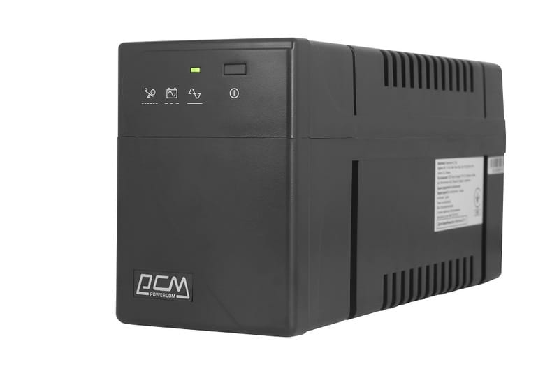 ИБП Powercom 600VA/360W Lin.int, AVR, 1 x Schuko (BNT-600A)