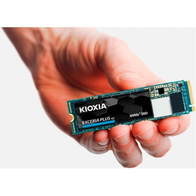 Накопитель SSD 2TB Kioxia Exceria Plus G2 M.2 2280 PCIe 3.0 x4 TLC (LRD20Z002TG8)