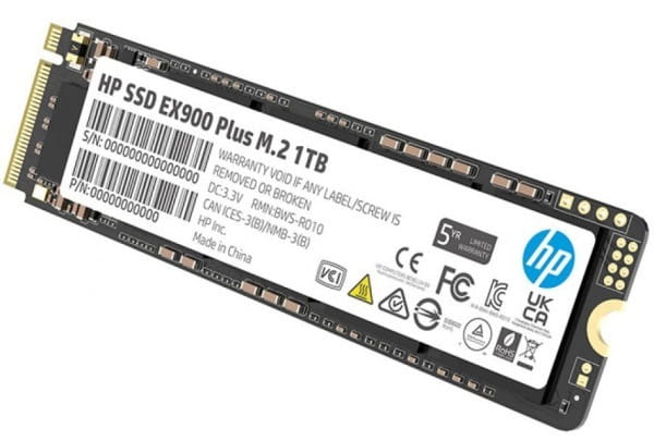 Накопичувач SSD 1TB HP EX900 Plus M.2 2280 NVMe PCIe 3.0 x4 3D NAND (35M34AA)